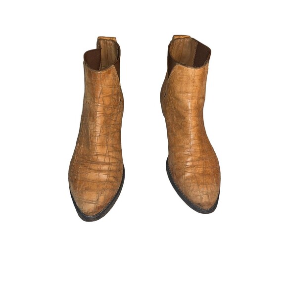 Moma Vintage Ankle Boots, Rare Pattern Size 37 / 6.5 - Picture 2 of 4